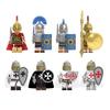 LEGO Compatible Block 8 Species 1set Medieval Warrior Knight Soldier Mini Figures