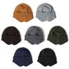 Men Women Winter Knitted Hat Warm Fleece Earflaps Windproof Outdoor Sport Cycling Beanie Hat