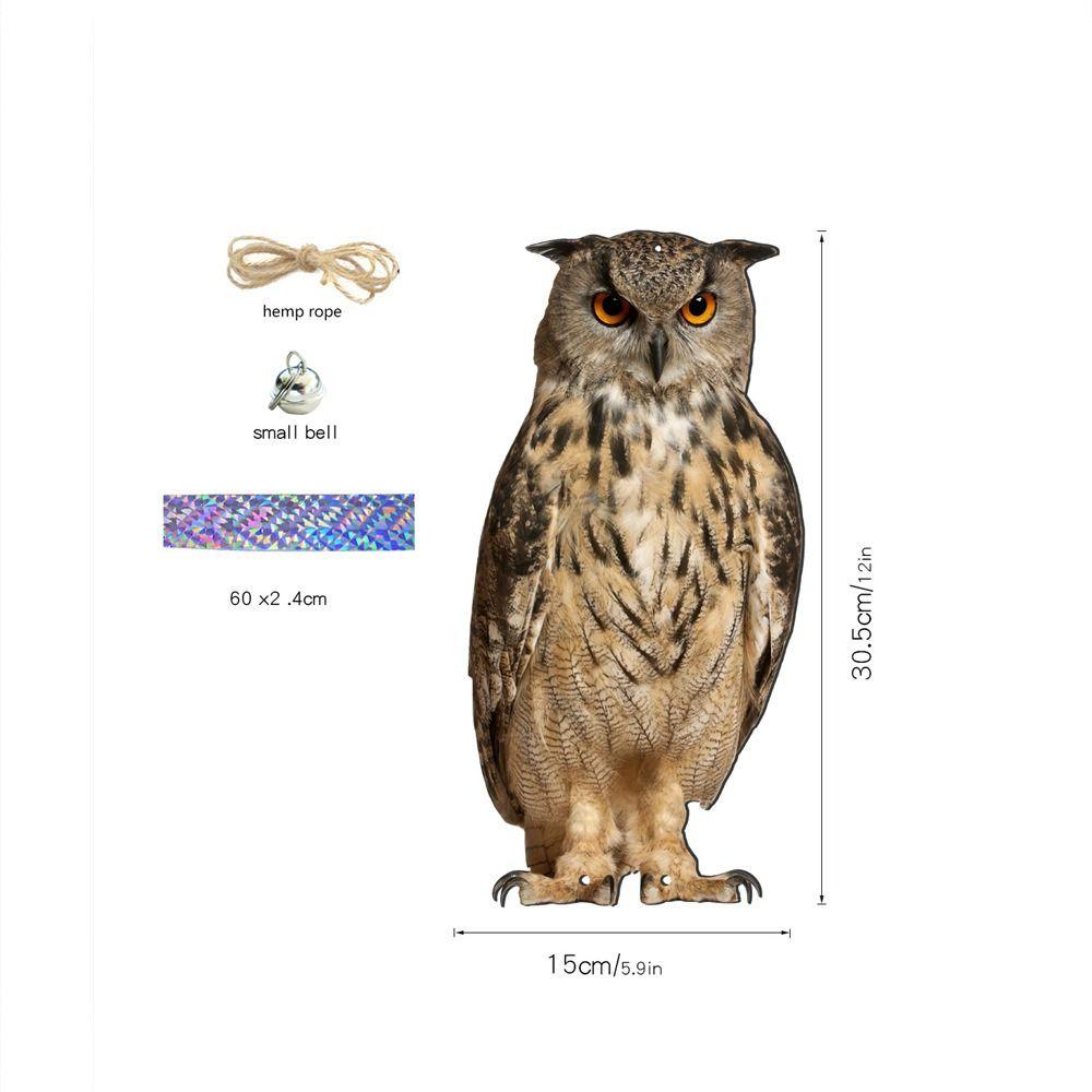 Hanging Fake Bird Repellent Waterproof Bird Repeller Pendant Bird Repel Scare Devices Courtyard