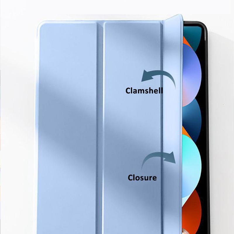 For Xiaomi Redmi Pad 10.6 Case Red Mi Pad 10.61 Tablet Case Protective Slim Silicon Magnetic Stand Cover Funda for IPad Cover