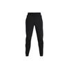 Solid Color Tapered Casual Pants Men Bottoms Black 1373665-001