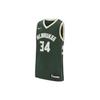 Youth Retro Basketball Vest Giannis Antetokounmpo #34 Milwaukee Bucks Season 20 Fan Edition Men Tops Green AA4539-323
