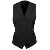 Womens/Ladies Lined Polyester Waistcoat / Bar Wear / Catering (Pack of 2)