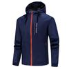 Jacket Spring and Autumn Jacket Men's Soil Loose Plus Size Casual Hooded Thin Summer Outdoor Sports Windbreaker