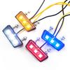 12V Motorcycle License Plate LED Light Motorcycle License Plate Warning Light Universal Tail Light Decor Motorcycle Accessories