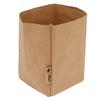 Washed Kraft Paper Bag Waterproof Flowerpot Food Storage Bag for Holding Food Fruits Vegetables