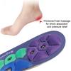 1 Pair Orthopedic Acupressure Insoles Pain Relief Lightweight Reflexology Massage Insoles Comfortable Foot Support