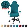 Gaming Chair Covers With Armrest Spandex Splicover Office Seat Cover For Computer Armchair Protector Cadeira Gamer