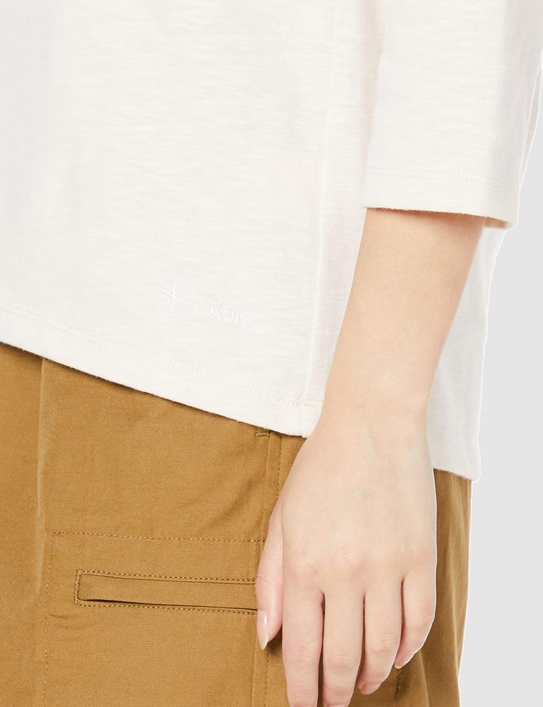 Foxfire Slub Crew 7/S Women's Off-White T-Shirt [8215361]
