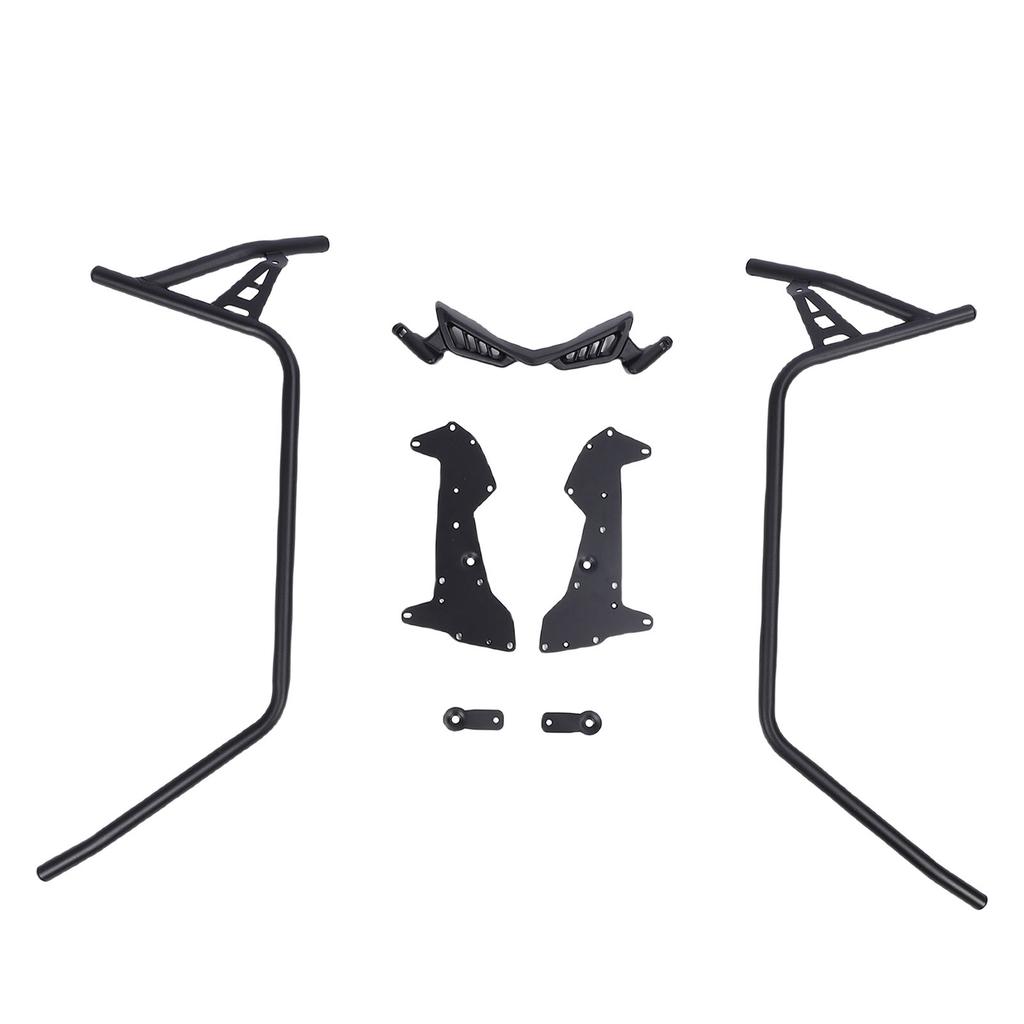 Motorcycle Highway Crash Bar Heavy Duty Carbon Steel Engine Guard Bumper Frame Falling Protector Replacement for