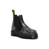 Dr. Martens 2976 Leather Fashion Print Short Chelsea Boots Unisex Boots Black Gray 27692001