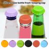 6 Pcs/Set Silicone Beer Bottle Caps Food-Safe Reusable Lid for Home Brewing Beer Wine Soda Bottles Beer Lovers Parties Gifts