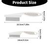 Flea Comb Pet Hair Comb 2 In 1 Dog Stainless Grooming Massage Dual-Sided Comb Portable Pet Universal Grooming Cleaning Supplies