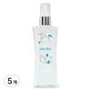 Body Fantasy Body Mist Fresh White Musk, 94ml, 5 Units