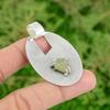 Daughters Day Deal 925 Silver Natural Green Amethyst Rough Wife Pendant Jewelry