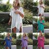 Women Bathing Beach Cover Up Dress Bikini Swimsuit Swimwear Crochet Smock