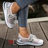 Mesh Breathable Thick Sole Casual Single Shoes for Women, New Summer Fashion, Outerwear, Lace Up Sneakers