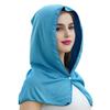 Cooling Hoodie Towel Neck Face Sun Protection Ice Towel Summer Hot Weather Breathable Sports Gym Workout Head Wrap Shawl