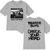 Hip Hop Groups Beastie Boys Check Your Head Album Print T Shirt Unisex Vintage Summer Short Sleeve T-shirts Men Women Cotton Top