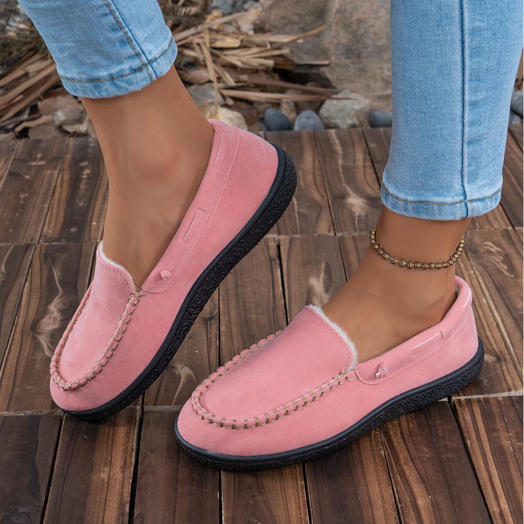 Fashion Trend Women Flats Shoes Spring Autumn High Quality Comfort Sneakers Round Toe Casual Loafers Elegant Fashion Office Shoes Ladies