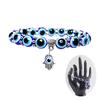 Retro Lucky Handstring Blue Eyes Fatima Hand Fashion Jewelry Beads Bracelet