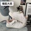Little White Shoes Women's 2024 New Summer Cream Retro Japanese Student Versatile Shell Head Sports Skateboard Shoes Women