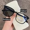 Unisex Intelligent Photochromic Myopia Glasses Women Men Color Changing Short-sighted Eyeglasses Outdoor Sunglasses with Diopter
