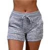 Womens Solid Elasticated Waist Shorts OVERSIZED Ladies Summer Yoga Gym Fitness Jogging Pants Sweatpants Clothing