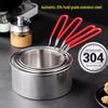 304 Stainless Steel Frying Net Spoon and Colander for Cooking Noodles and Rice