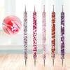 Double Head Nail Dotting Pen Colorful Mini Easy To Use Nails Designs Dual Ended Drawing Manicure Tools