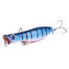 1pc Hengjia 5.5g/6cm Topwater Popper Fishing Bait Hard Plastic Fishing Lure