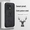 OnePlus Ace2Pro Mobile Phone Case: Anti-fall Deer Head Cloth Pattern Protective Cover for OnePlus 11/10 Pro.