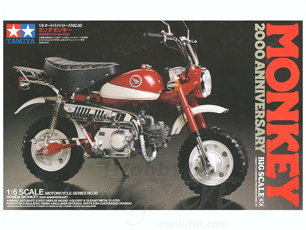 Tamiya Мотоцикл серии Honda Monkey 2000 Специальная модель Пластиковая модель 16030 1/6 № 30