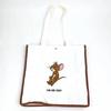 Tom and Jerry Jerry Tiny Club Smile Tote Bag Brown Oshikatsu Bag Tom and JERRY