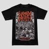 2025 New Napalm Death Grinding Heavy Metal T-shirt Cotton Round Neck Street Hip-hop Style Top Retro Comfortable Street T-shirt