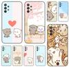 Destockage Black Cover Painting Waterproof Cute Cats For Galaxy A32 5G Soft Mobile Phone Covers For Samsung A32 4G 6.4