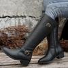 Women Shoes 2024 New Autumn Winter Women Long Boots Plus Size Side Zip Fashion Knee High Boots Women Modern Boots Botas De Mujer