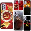 USSR Flag Soviet Union Case For Samsung A52S A12 A32 A42 A52 A72 A51 A71 A31 A11 A40 A50 A70 A21S Phone Cover