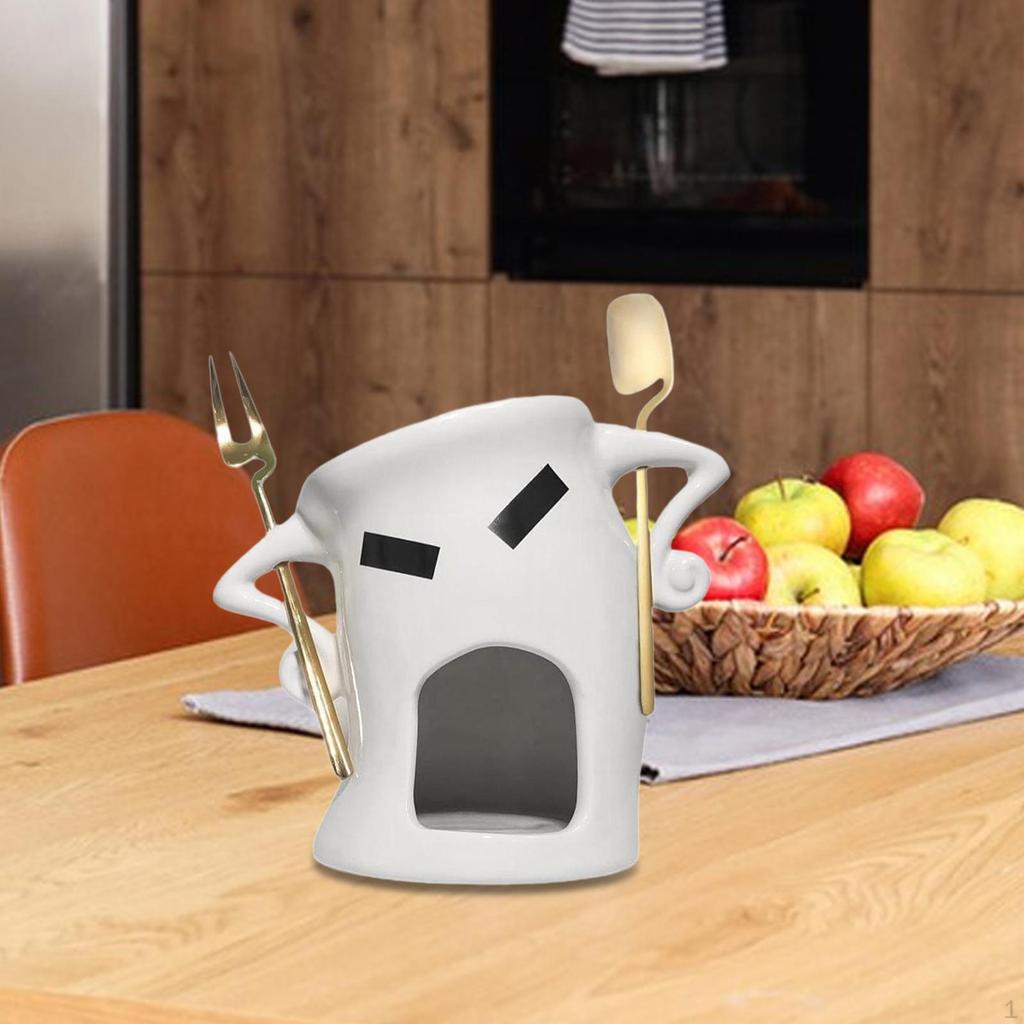 Ceramic Chocolate Fondue Mug Sweet Cup Set for Date Night