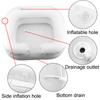 Portable for The Disabled Shampoo Tray Inflatable Shampoo Basin Tub With Drain Tube Hair Washing Basin PVC
