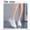 Весенние новые белые туфли для женщин корейской версии универсальные студенческие туфли на плоской подошве женская повседневная спортивная обувь
