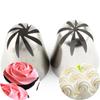 2Pcs Tips Pastry Cream Nozzle Icing Piping Set Decor Cupcake Cakes Baking Tool