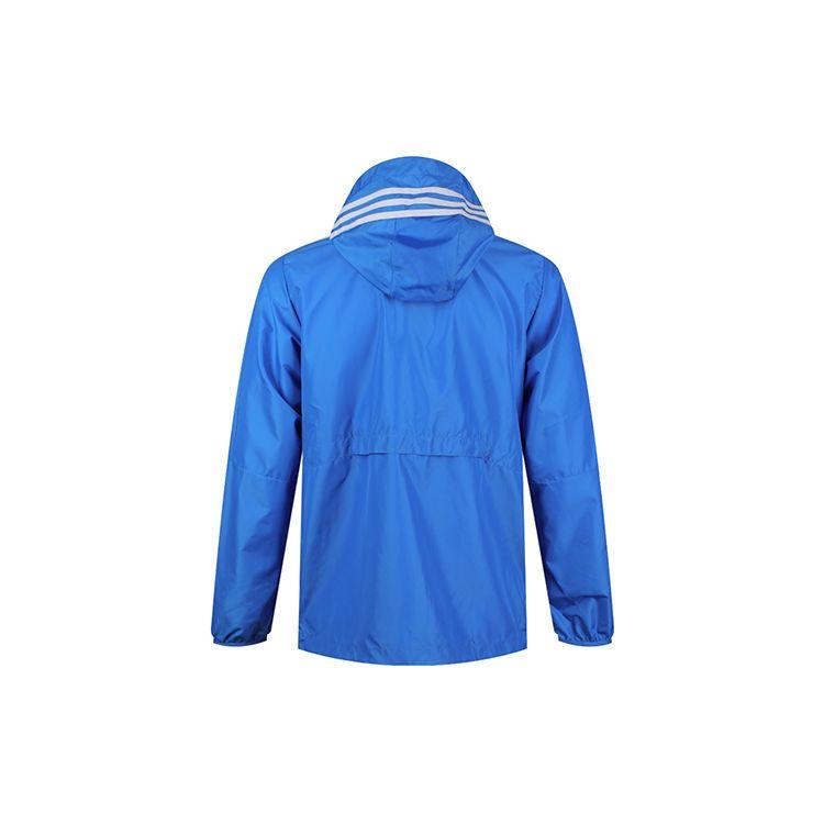 Adidas Casual Sports Hooded Jacket Men Outerwear Blue FT2834