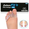ZehenFit Toe Spreader Splint Hallux Valgus Bandage Toe Separator [2 Pairs]