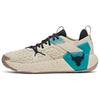 Project Rock 6 Brown Teal Men Sneakers Cream 3026534-200