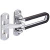 Door Guard, Inward-Opening Door Arm with Rubber, Satellite Chrome, RH-007N
