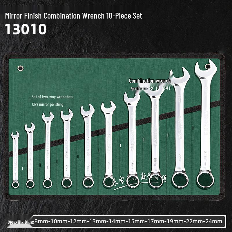 Combination Torx Ratchet and Open-End Wrench Set