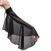 1Pair Detachable Flared Sleeves Bride Elegant Solid Color Chiffon Long Gloves Exaggerated Dance Sleeves Wedding Performance Dress Costume Accessories