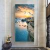 Natural Bird Stone Bridge Paintings Wall Art Scenery Pictures Canvas Prints Landscape Posters For Home Decor for Living Room