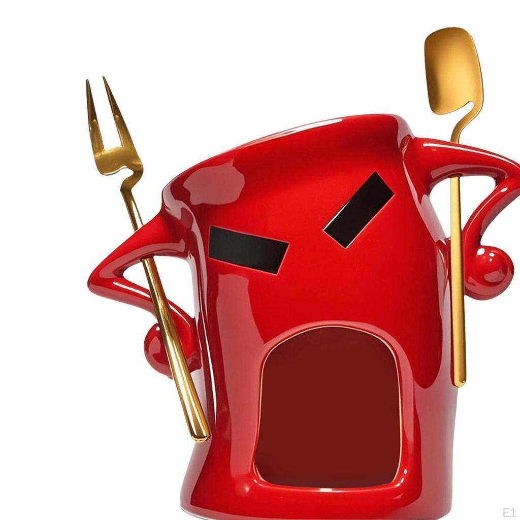 Ceramic Chocolate Fondue Mug Sweet Cup Set for Date Night